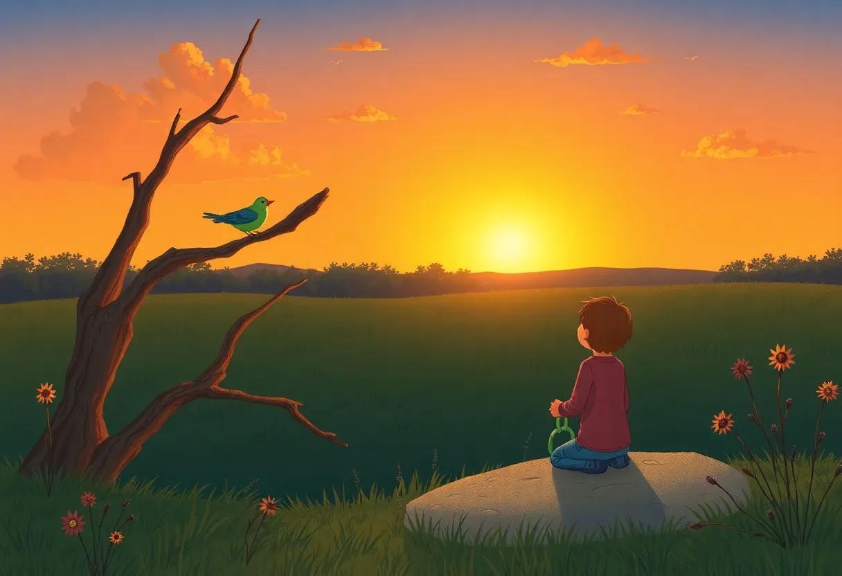the Quiet ⁣Moment ‌When the‌ Sun Begins to Set