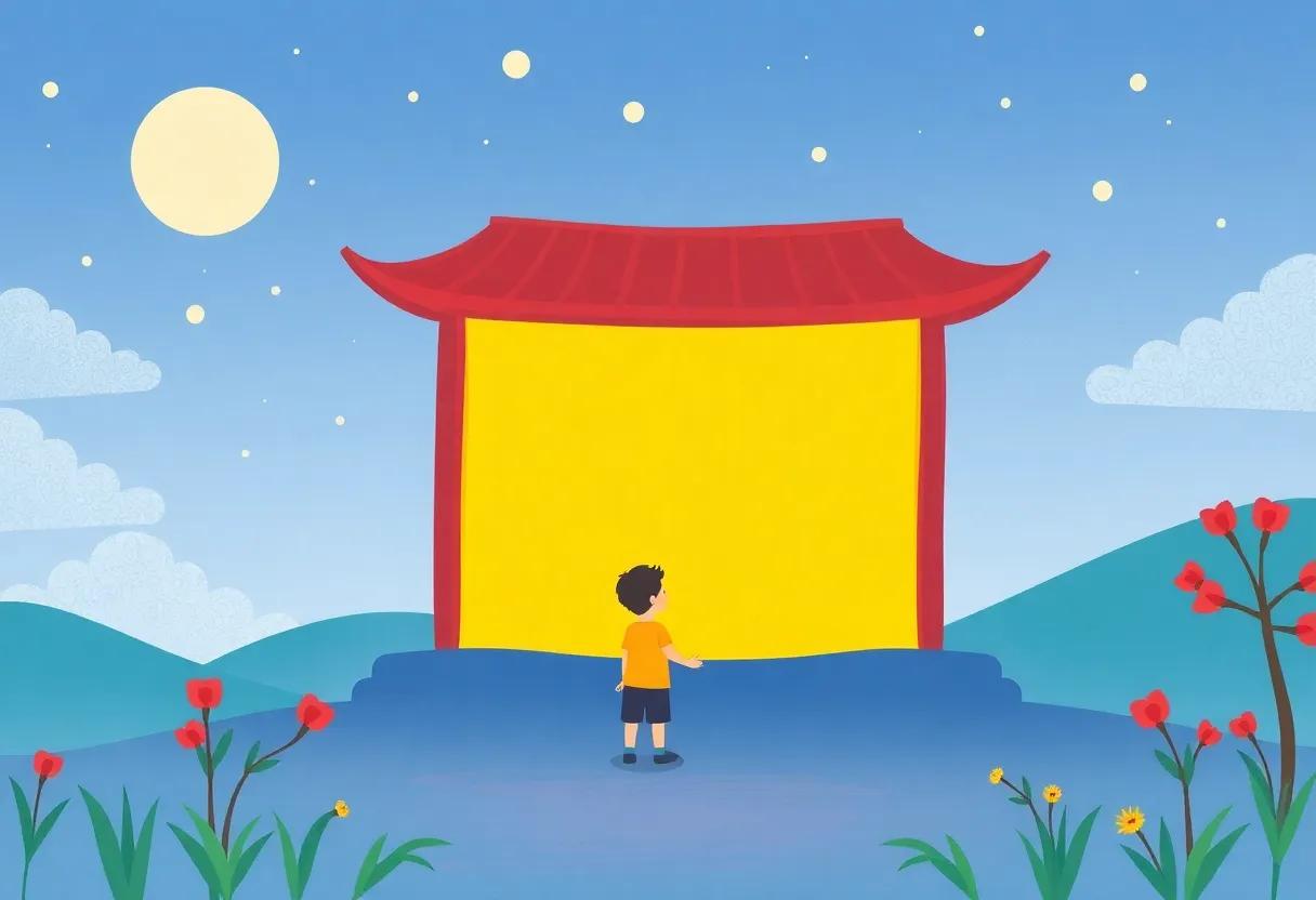 Meeting the Guardian of Festival Songs