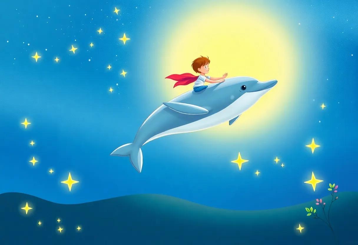 Encountering friendly Star Sprites Lighting the Way