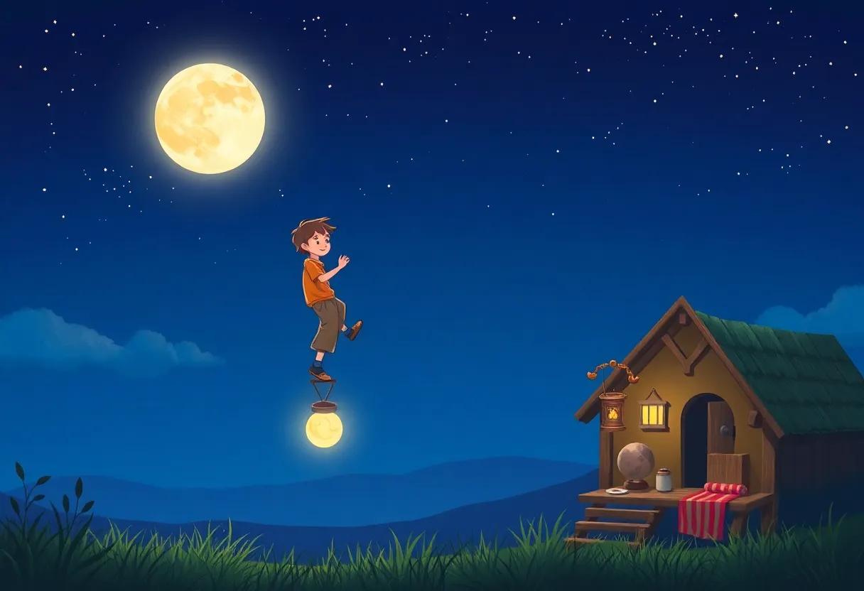 The Boy Who⁣ Found the Ancient Lantern in the ⁣Attic