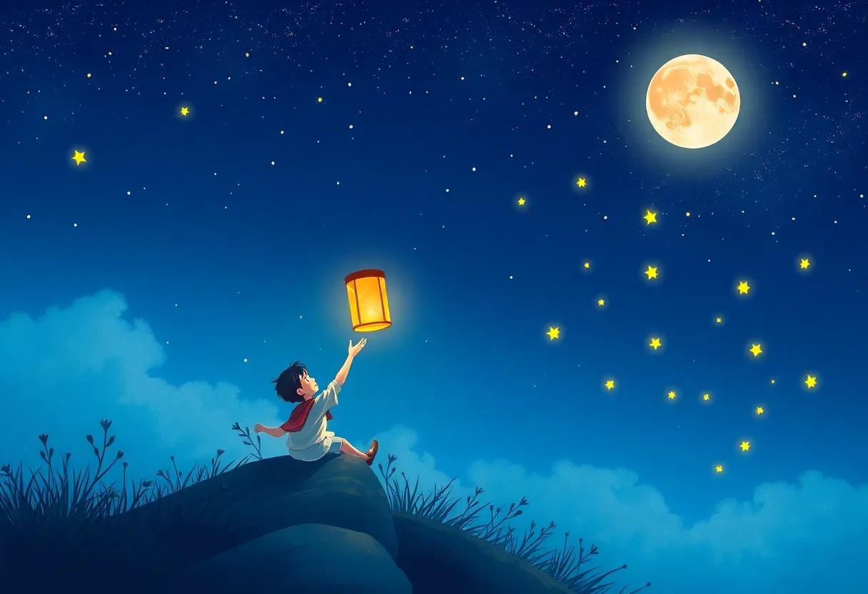 A Magical Dance with the Lunar Fireflies