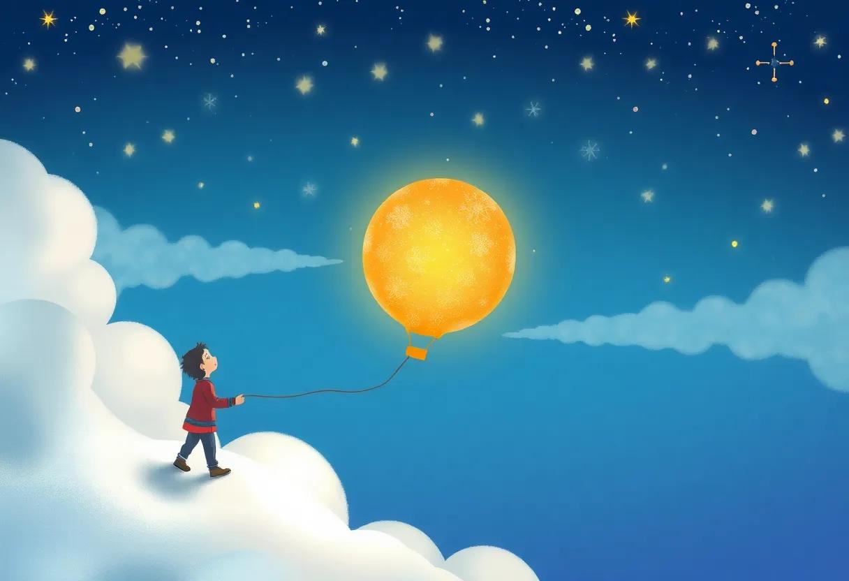 The Balloon Guides ⁤Him to wishes Untold