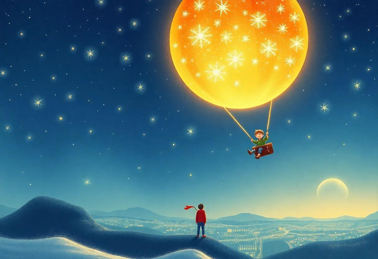 Lifting Off into a Sky Full of Magical ​Lights