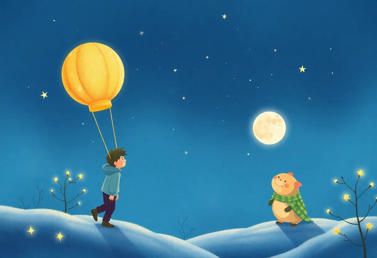 meeting Friendly Creatures⁤ Beneath the Glittering Moon