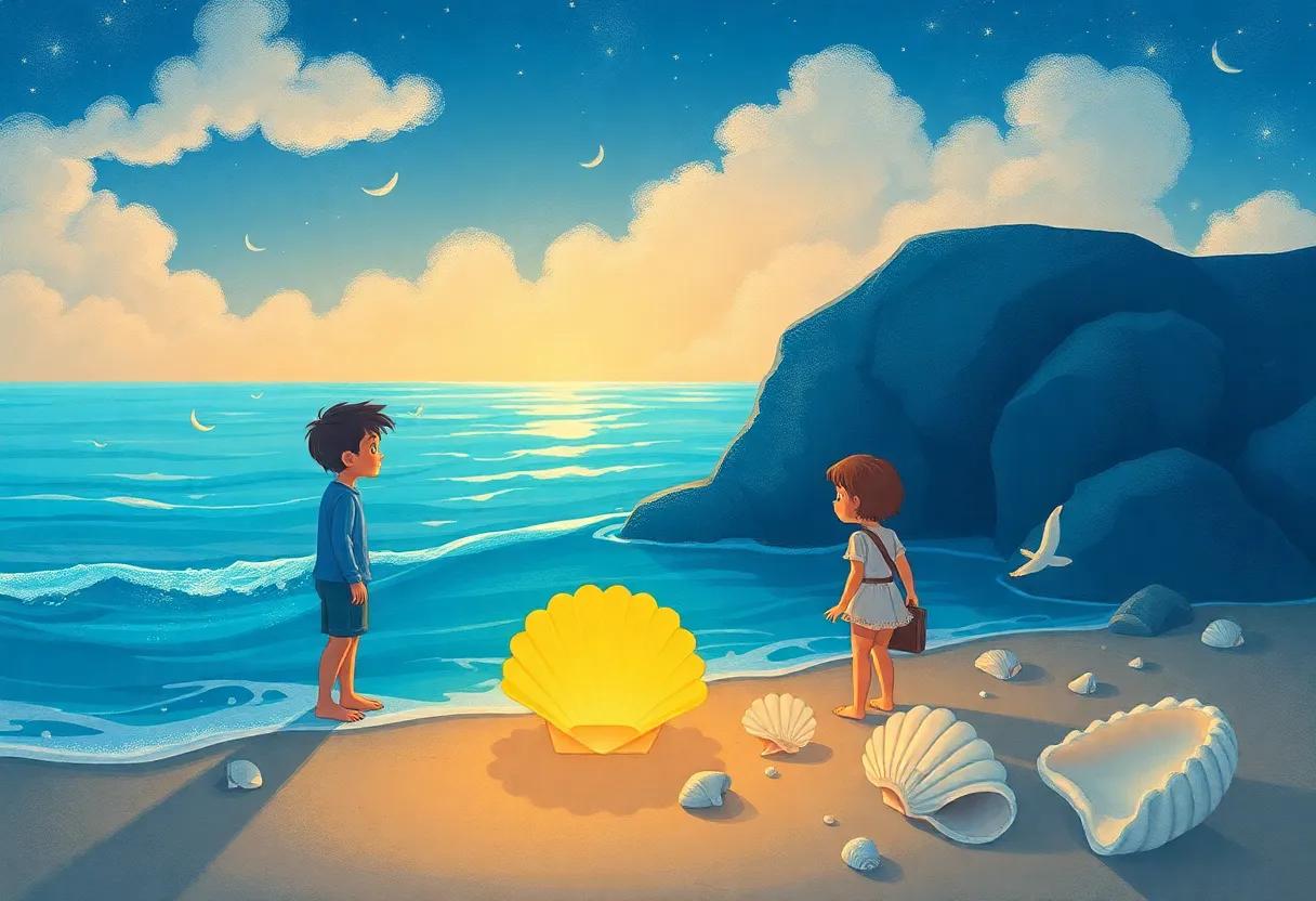 The Glow of the Enchanted Seashells