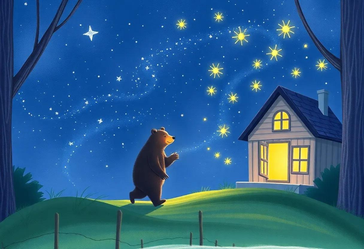Returning Home Guided by the Soft Glow of Fireflies