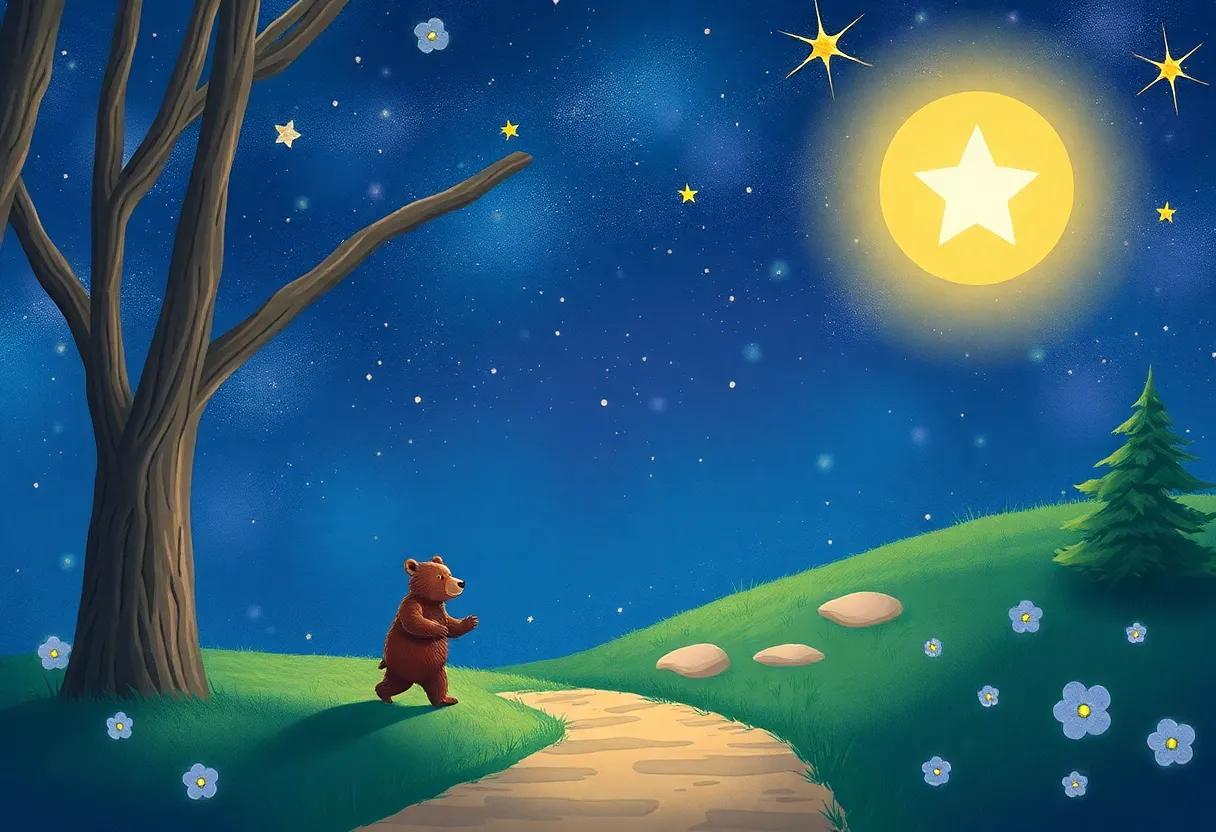 Whispers of Night Creatures Along the Path