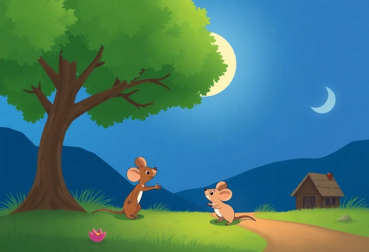 The Quiet Village Where the Brave Little Mouse Lives