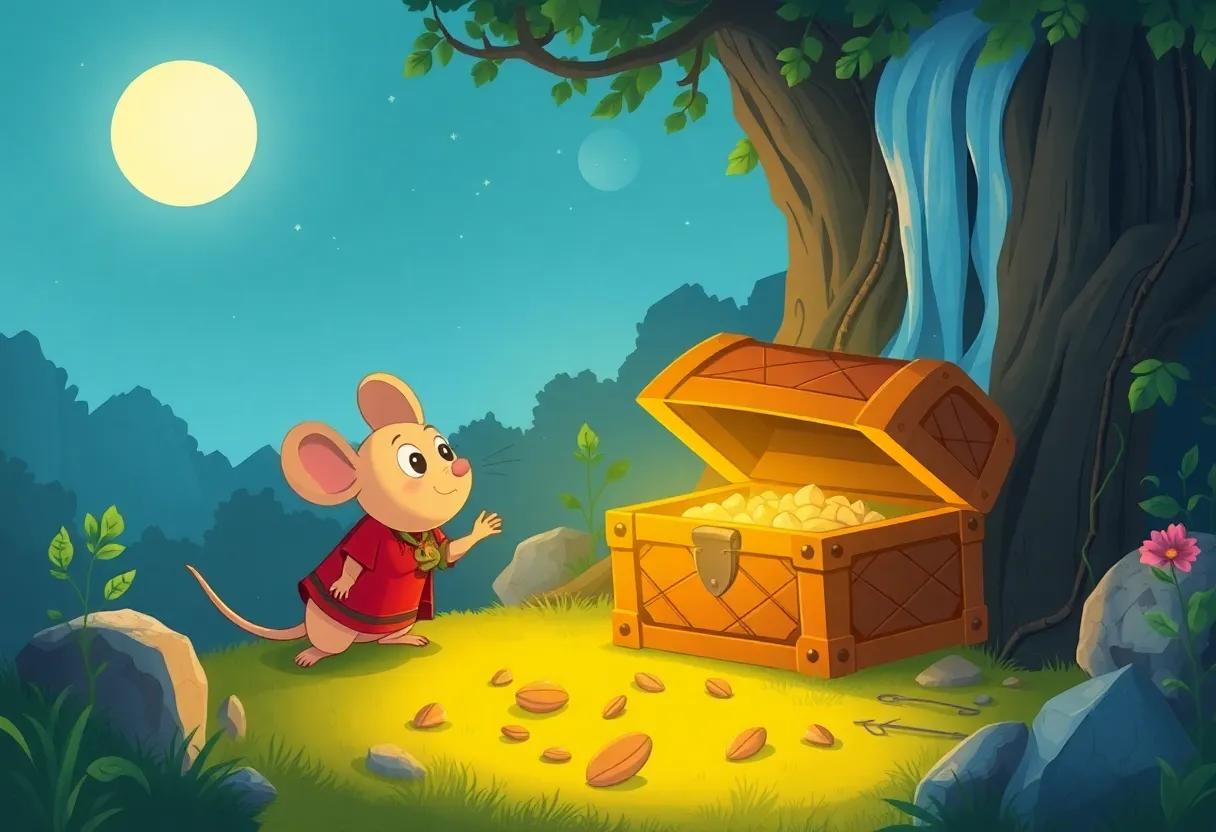 Uncovering the Treasure Chest Beneath⁣ the Moonlit ⁣Waterfall