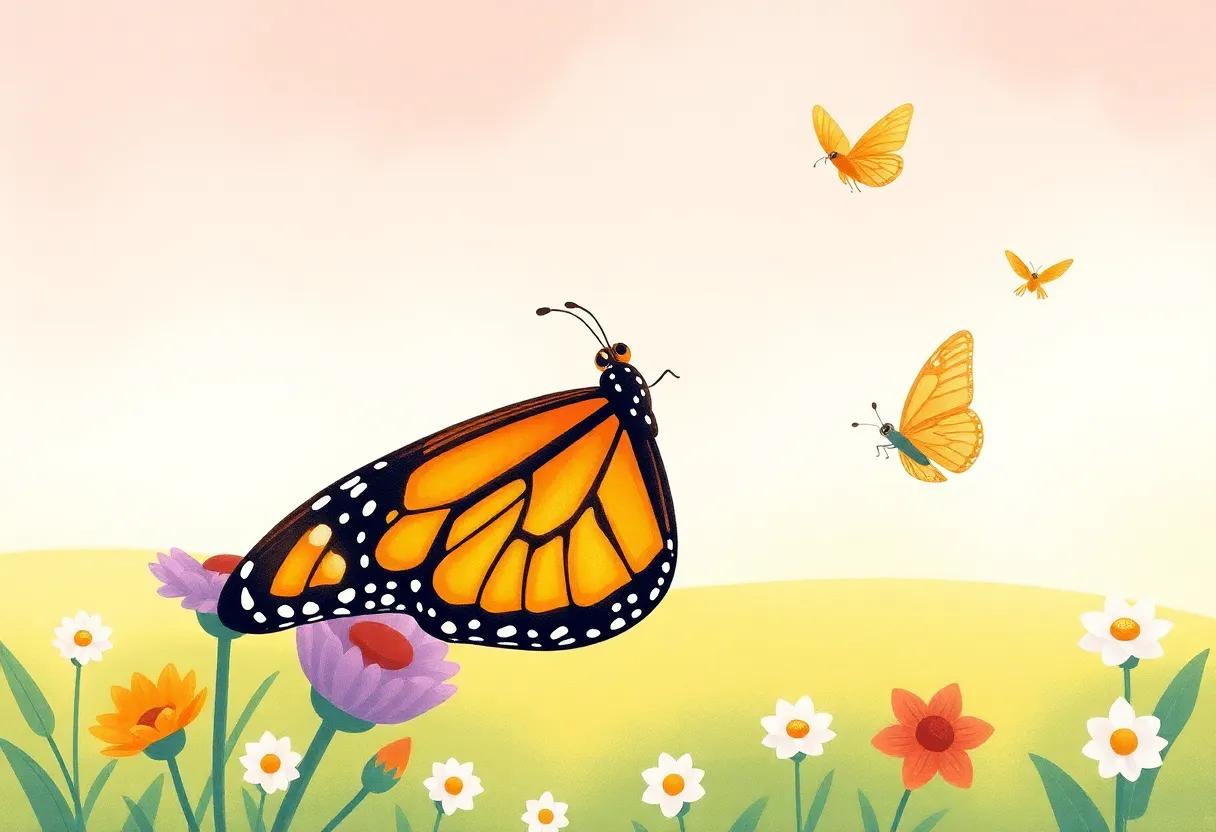 Whispers of Spring Breeze Guiding the First flight