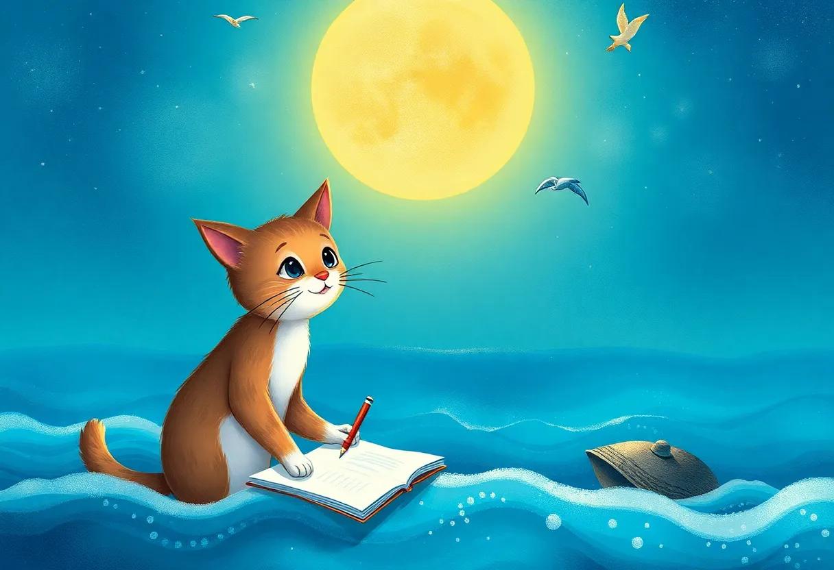 The Magical Ink That Fades with the Tide