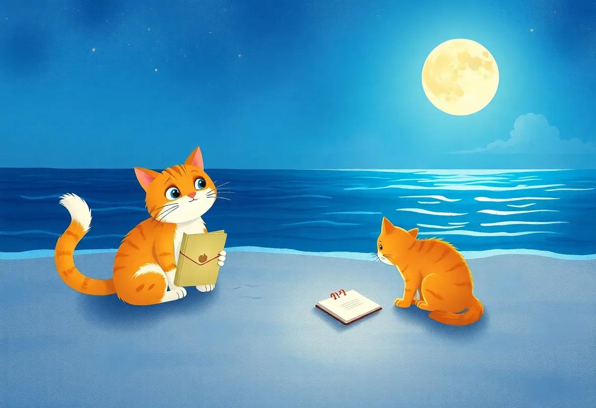 Hidden⁣ Messages Written on Moonlit ⁢Sand