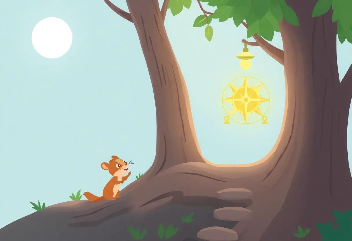 The Magical Acorn Compass and Its Secret Path