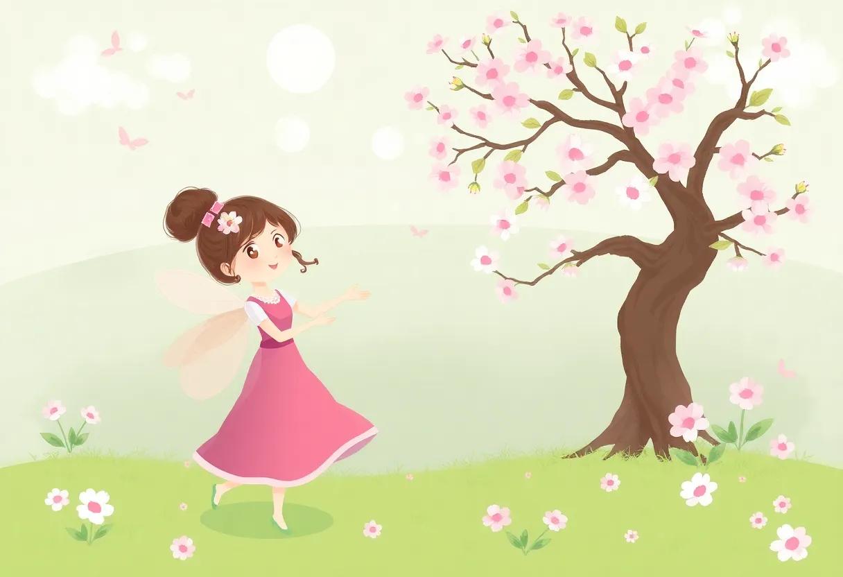 A Gentle Blessing Bestowed by the⁢ Cherry Blossom Fairy