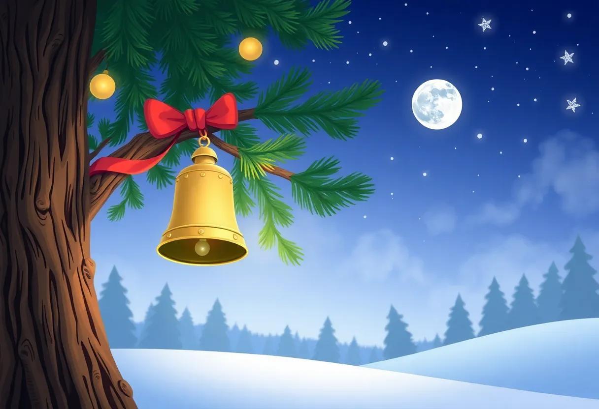The Enchanted⁢ Bell Hung on the​ Old Pine tree