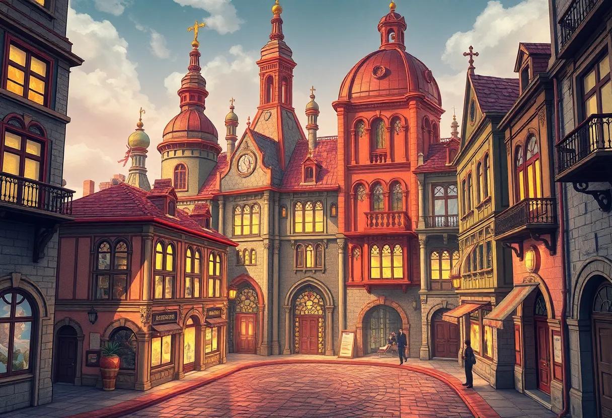 Enchanting worldbuilding and the Intricacies of the city of Dreaming Books' Architecture and Streets