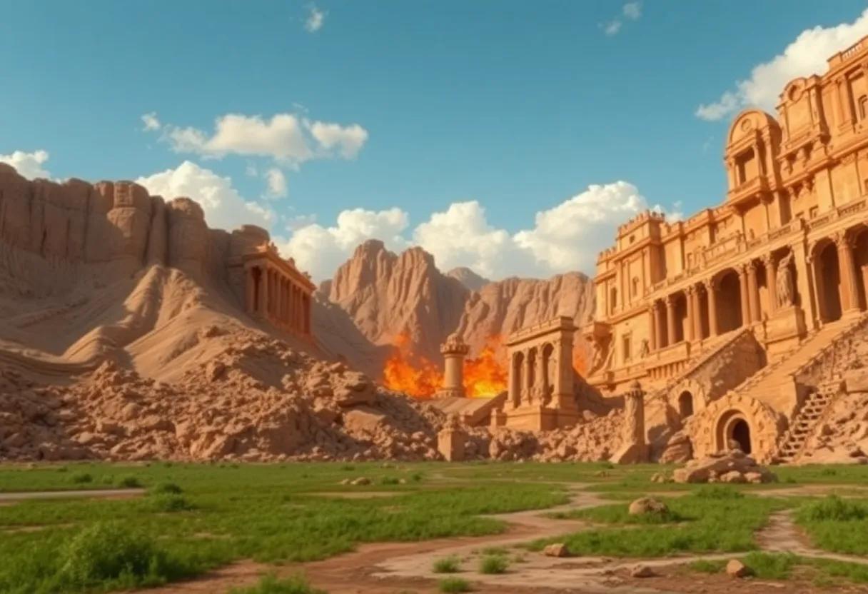 Assessing the Role of Environmental Factors Versus Human Decisions in the Downfall of Civilizations