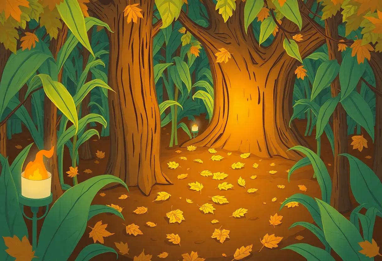 Finding the Enchanted Map Beneath‌ Fallen Leaves