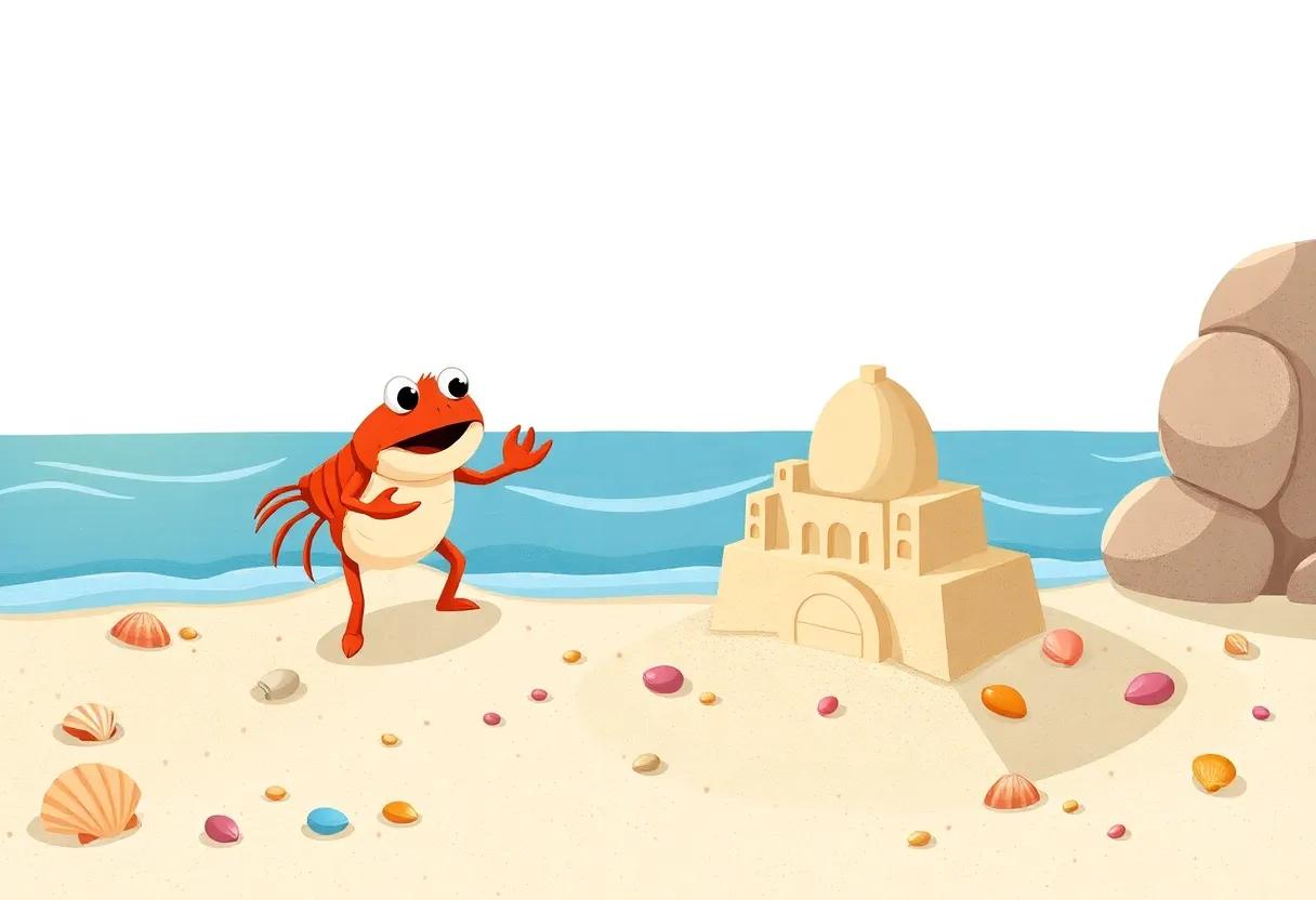 Building the Foundation with Seashells‍ and Pebbles