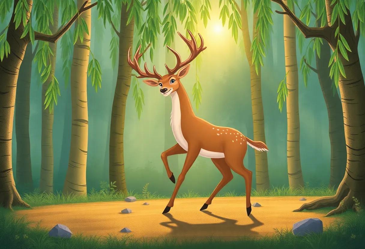 Secrets behind the Deer's Graceful Movements