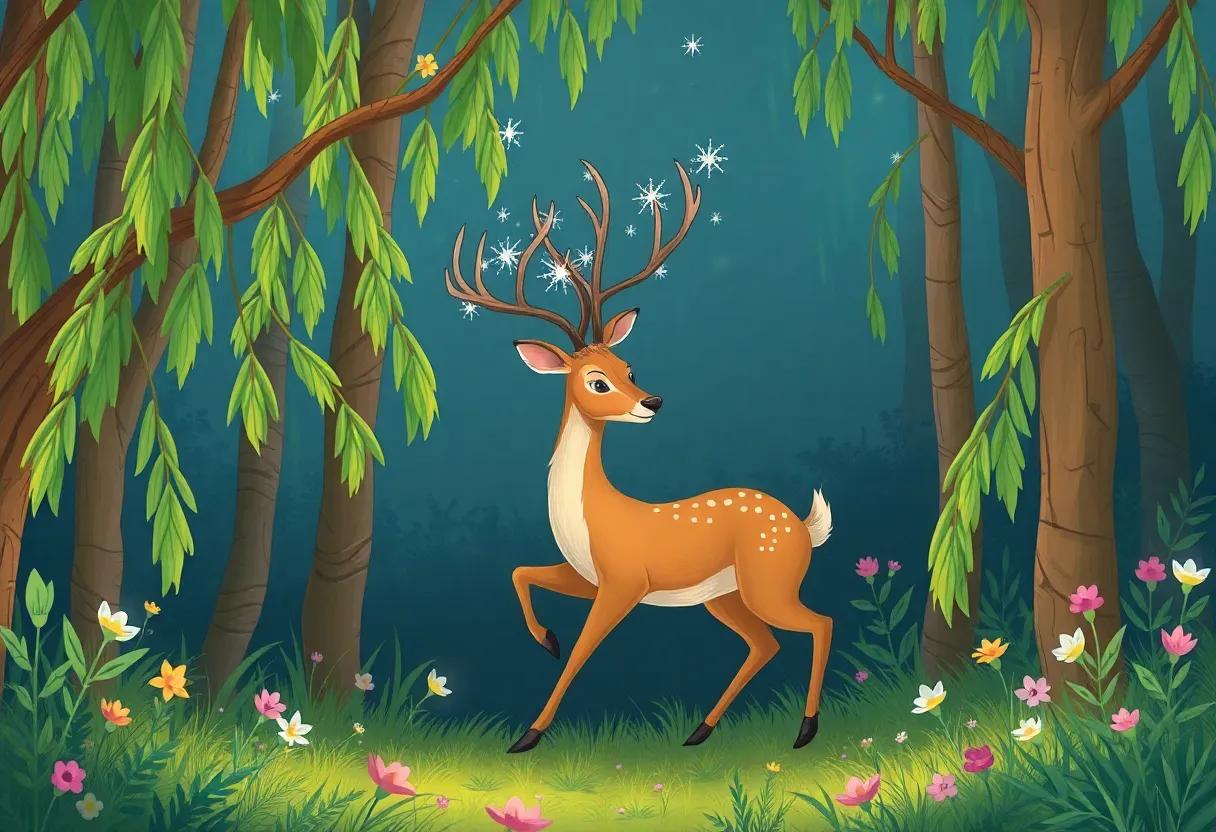 The Sparkling Crown of the Deer Queen