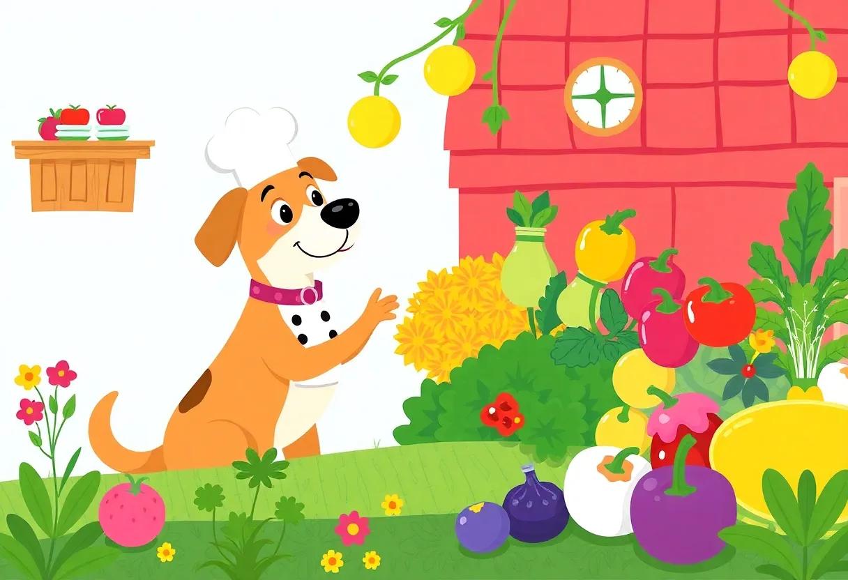 A Colorful Garden of Fresh Ingredients