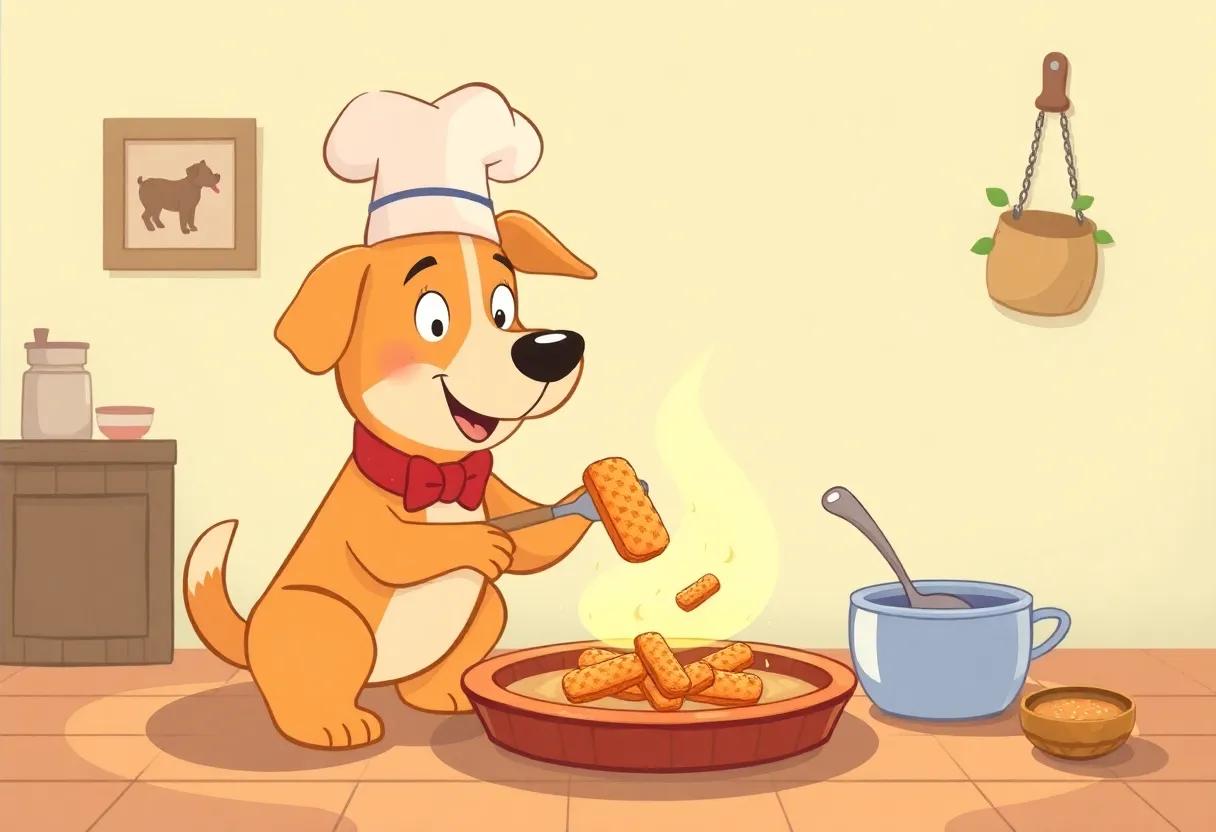 The First Attempt at a Tail-Wagging Treat