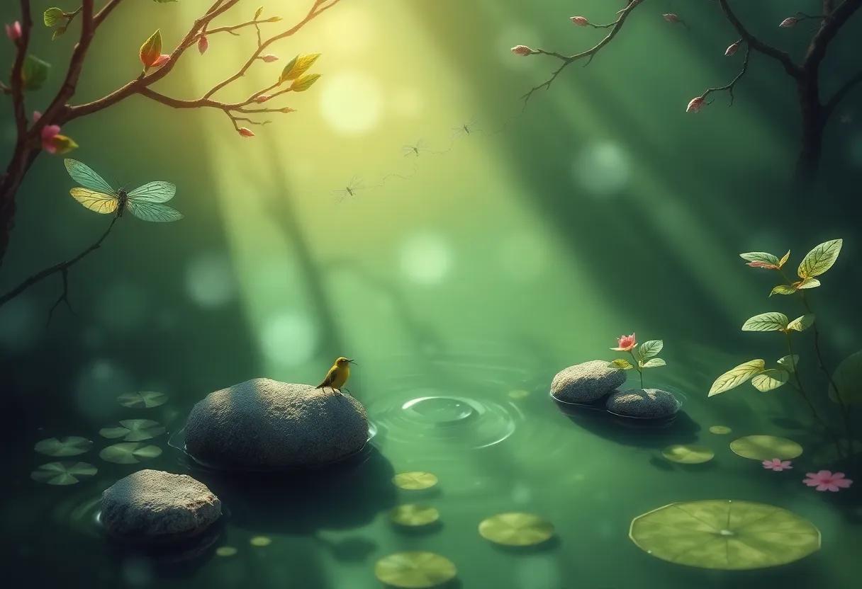 The Role of Nature and Symbolism in Enhancing the Story's Magical Atmosphere