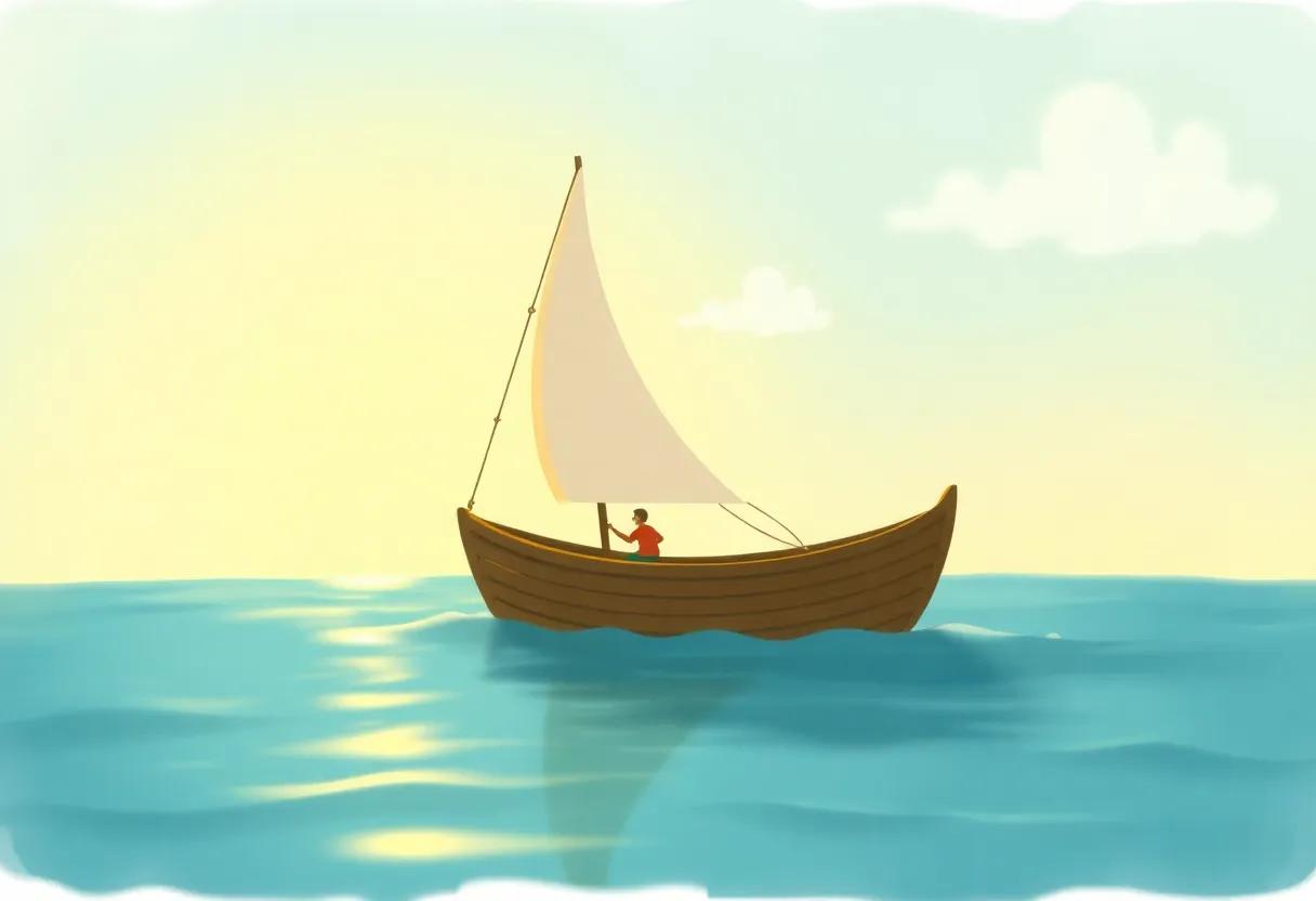 the Silent Dance of Sunlight and Sea