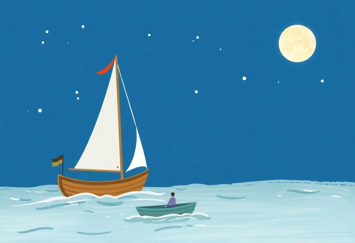 The Calm Wind Carrying Quiet Memories