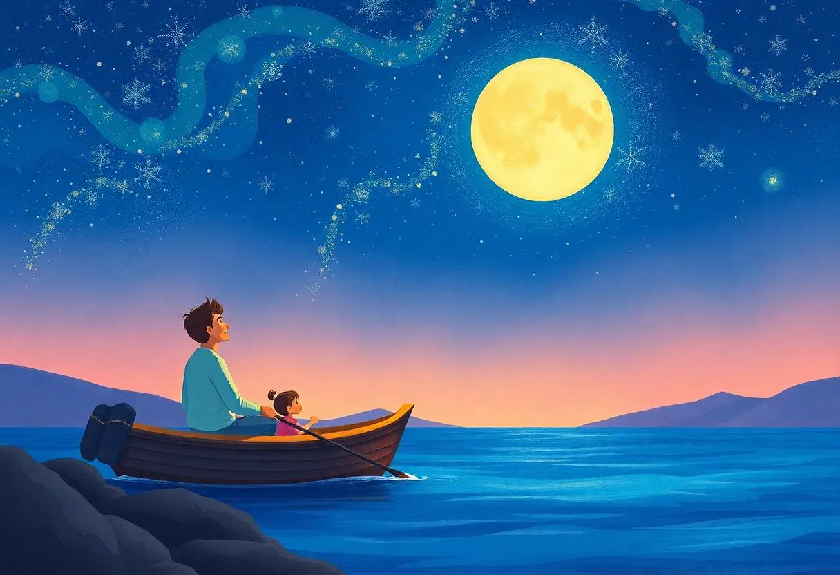 Echoes of Laughter Beneath the Starry Sky