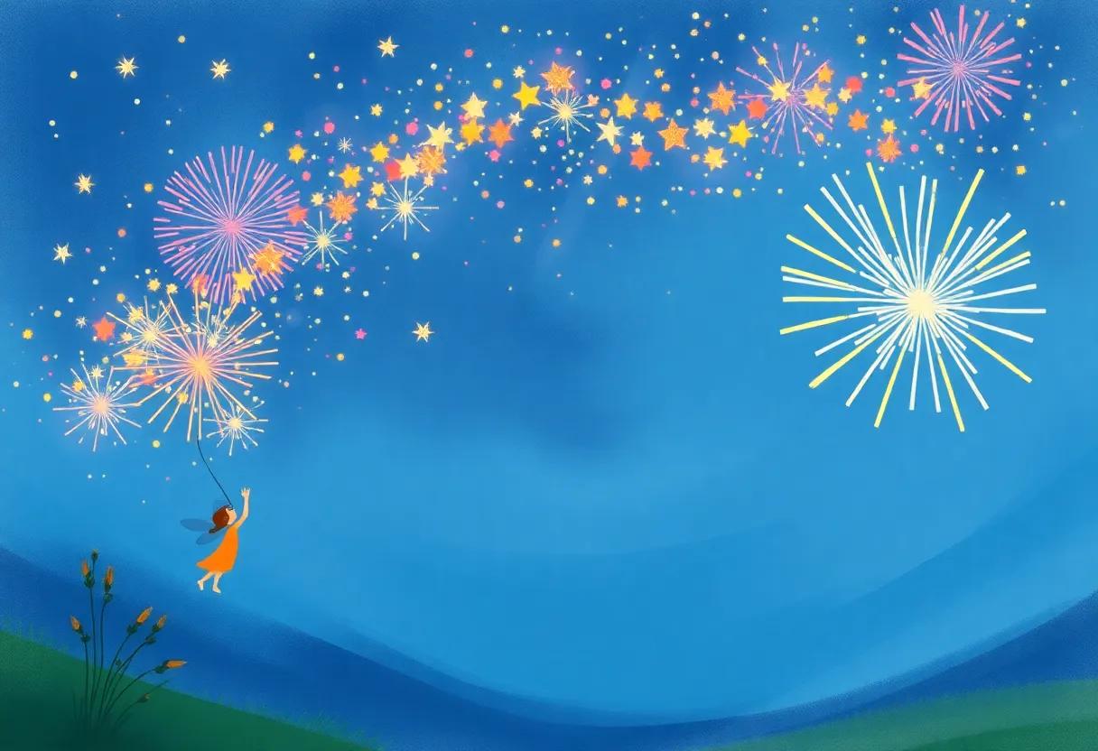 The Big Sparkling Finale⁤ Painted Across the ‍Sky