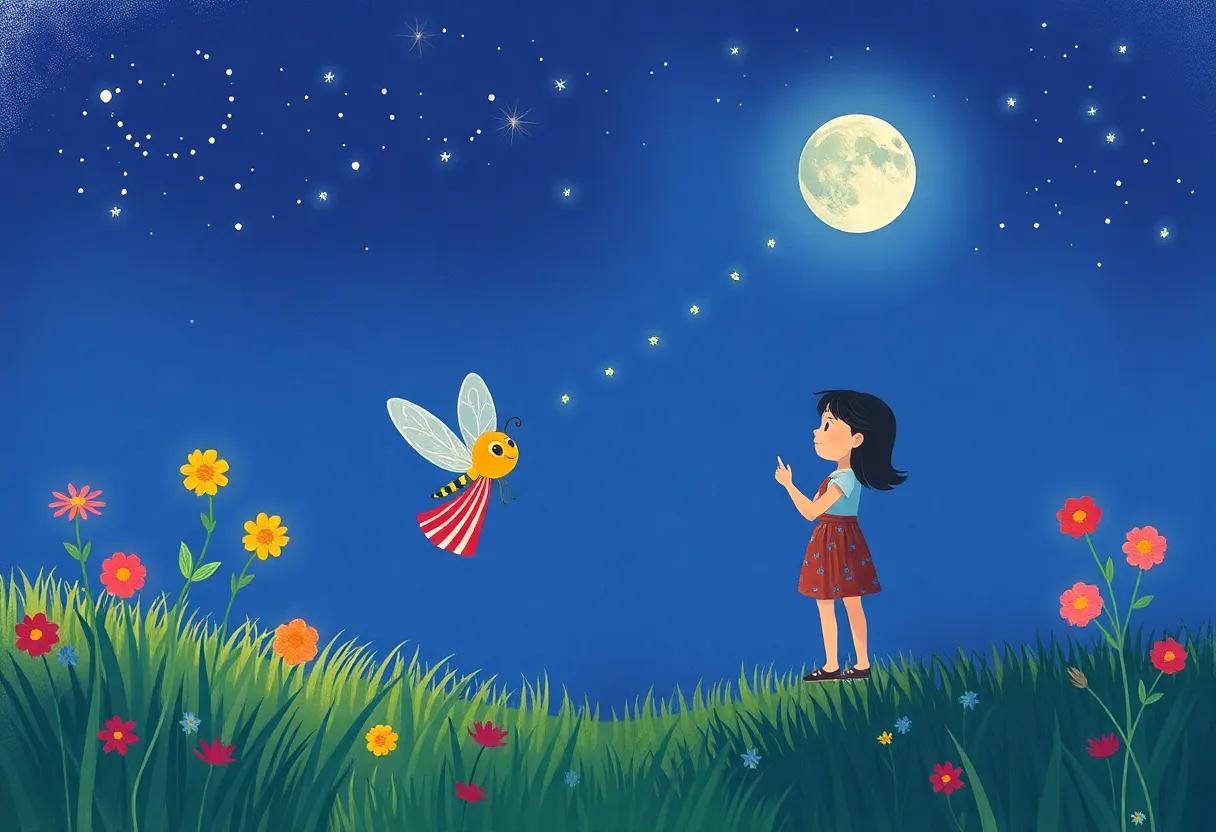 Whispers of Friendship in the​ Warm Night Breeze