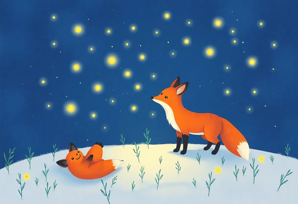 The Calm Wonder of Nighttime Glow