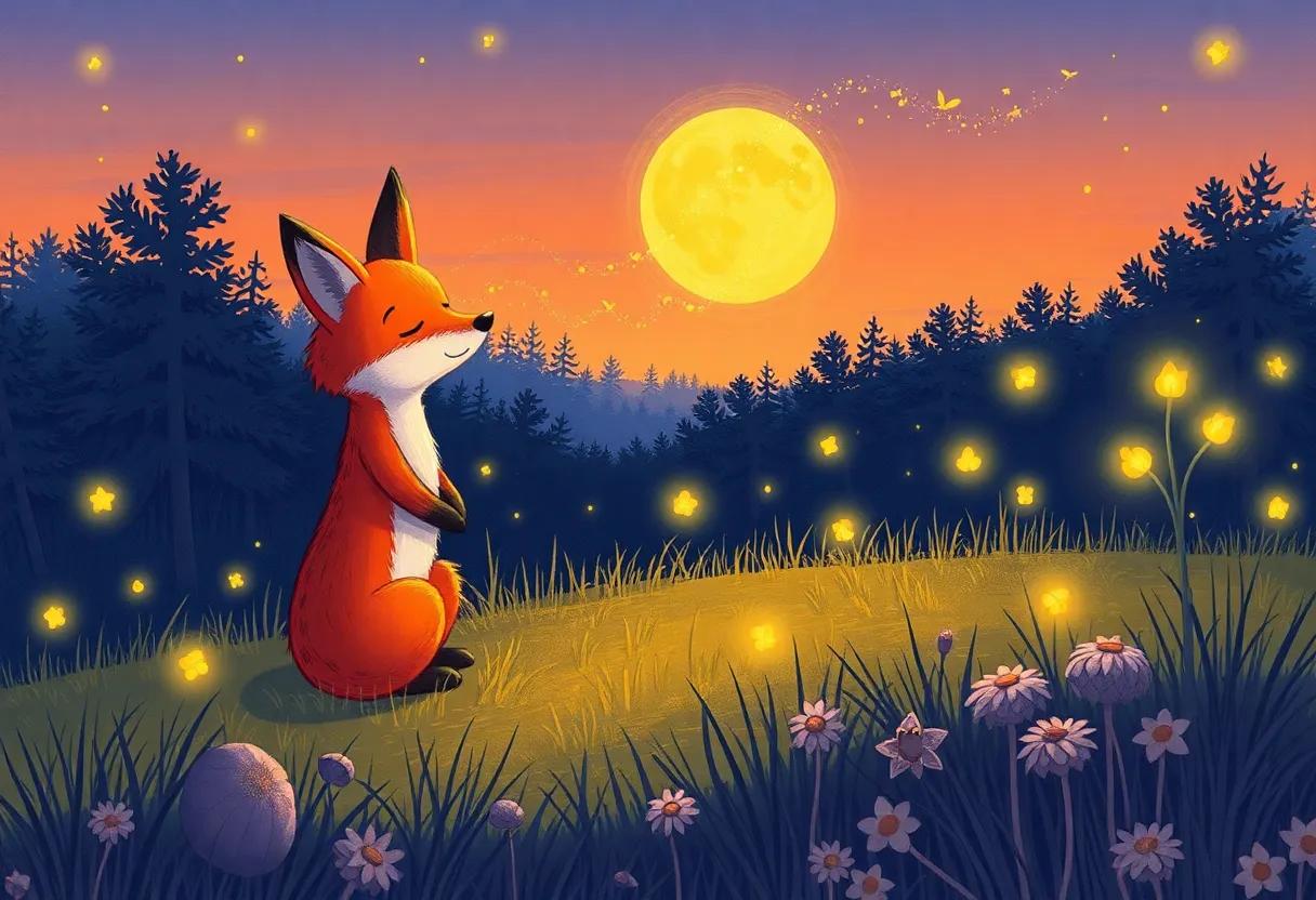 Counting Lights in the Evening Glow