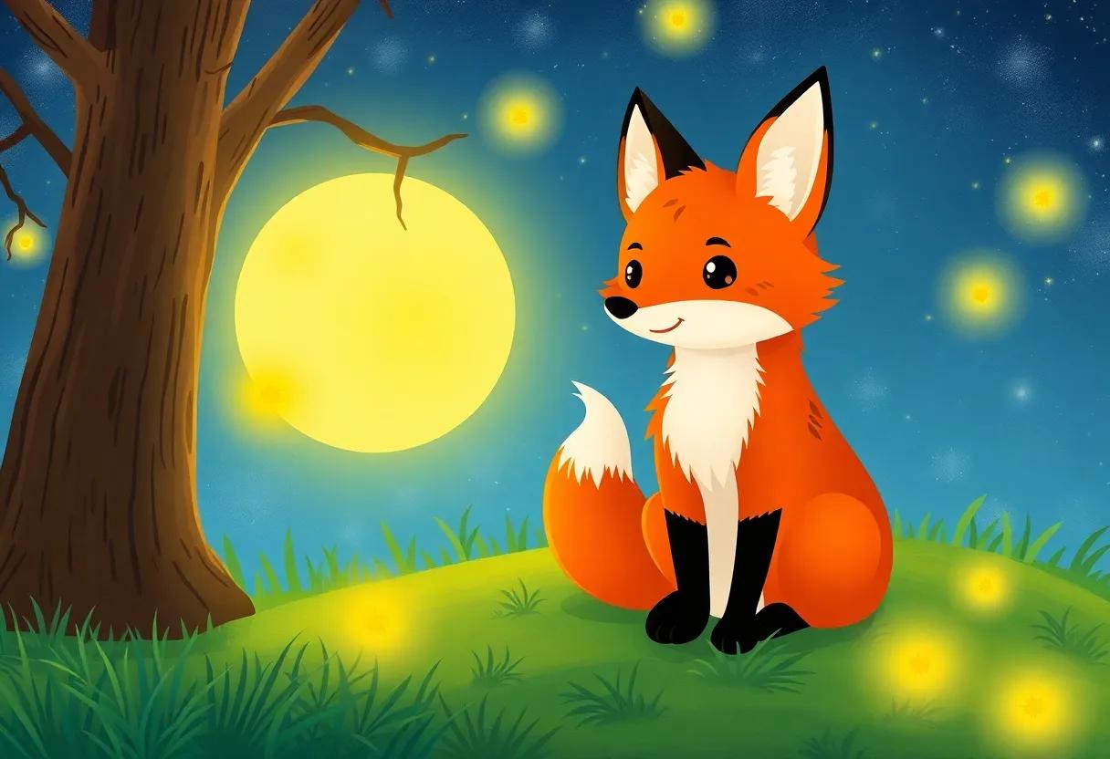 A Curious Fox with Bright Eyes