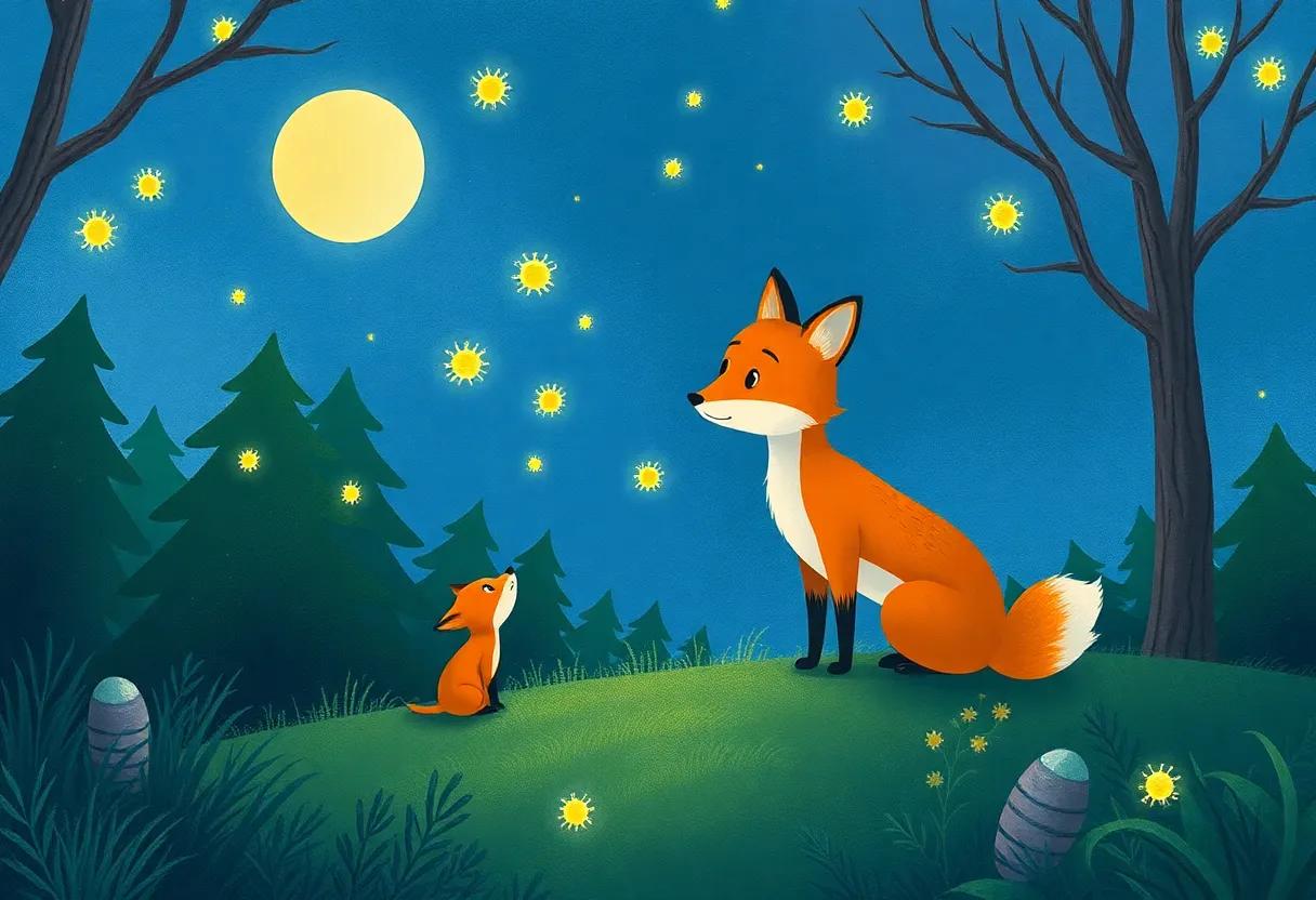 The Quiet Forest as Twilight Falls