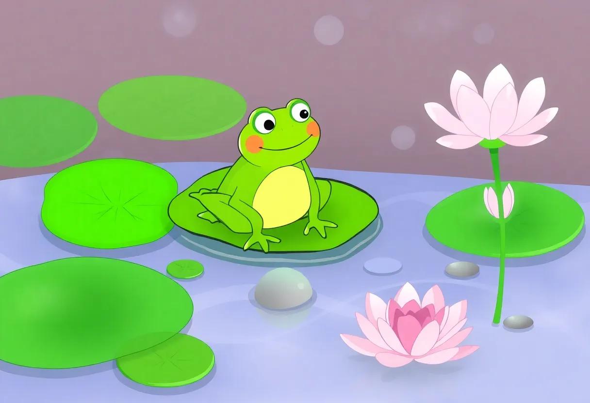 The Glowing Lily ‍Pad Stage