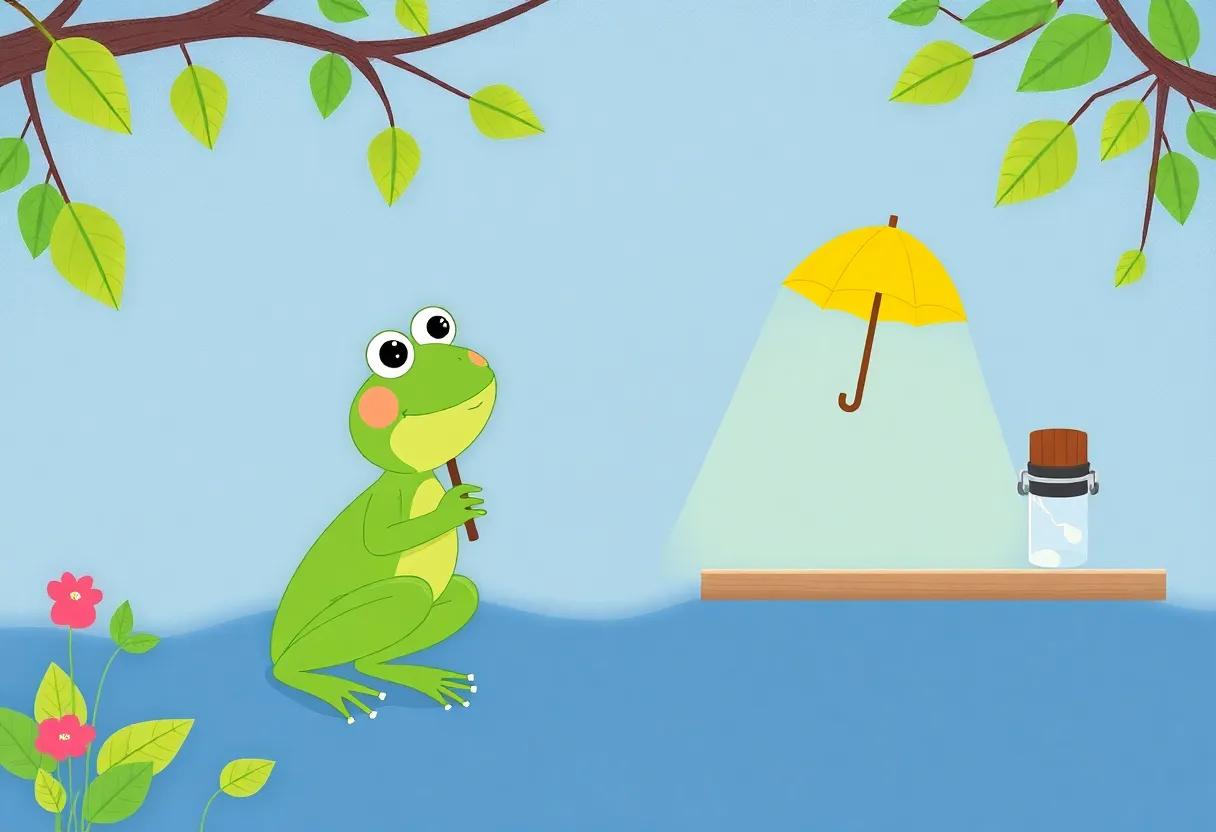 The Tiny Umbrella Finds Its Place on the Shelf