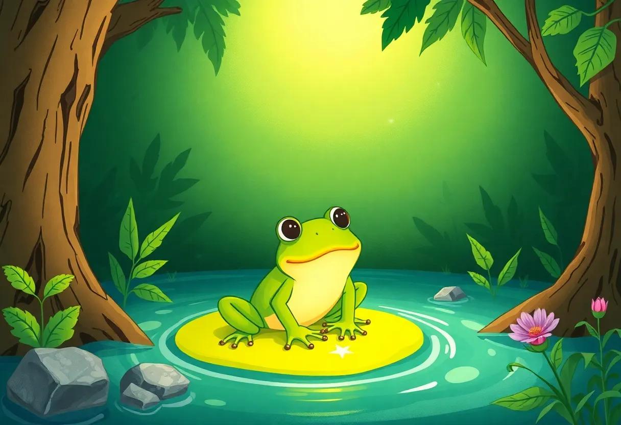The Frog's Quick Leap to Protect the Treasure