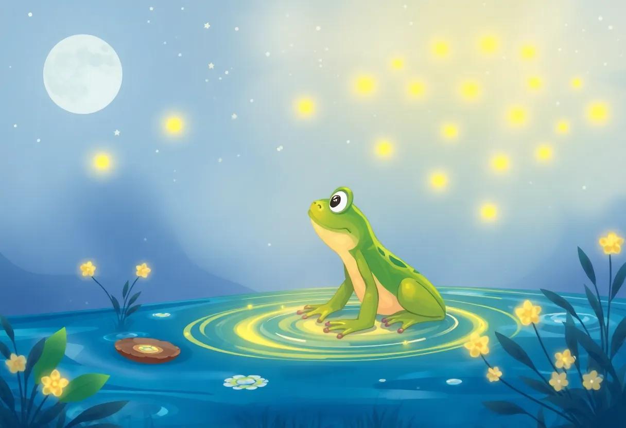 The Whispering Night Breezes and Glowing Fireflies