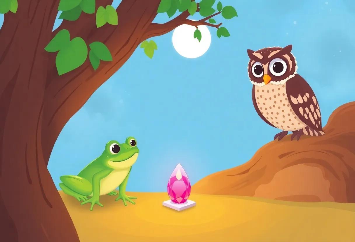 the friendship Formed with a wise Night Owl