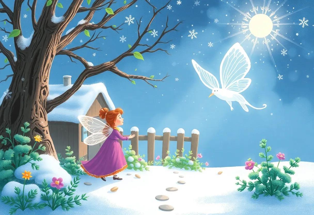 Whispering Winds carrying Winter Wishes