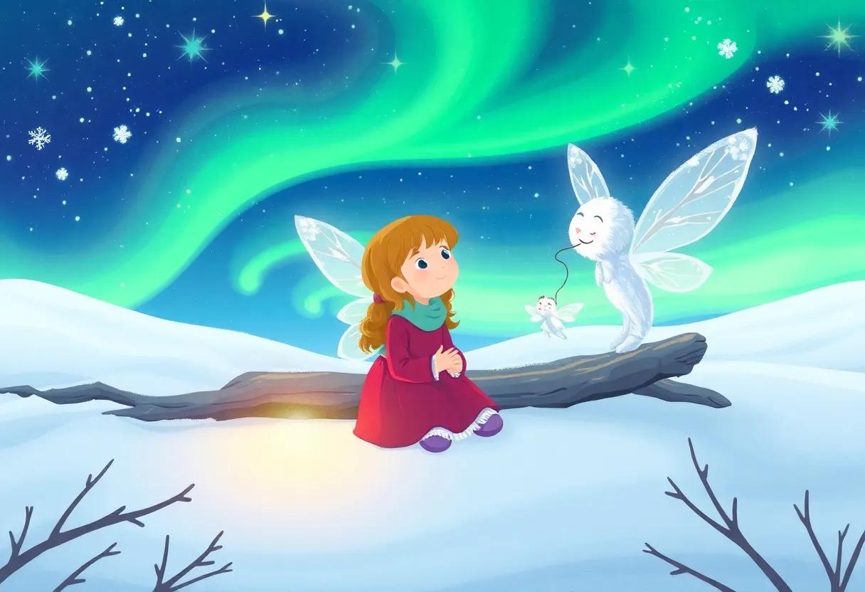 Sharing Warmth ​with the Frost ​Fairy Beneath the⁤ Northern Lights