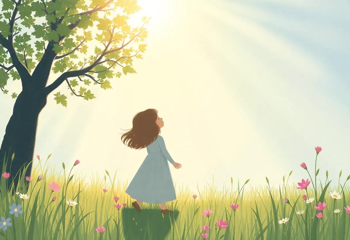 The Gentle ⁣Dance of⁢ Light⁤ and Shadow in the Meadow