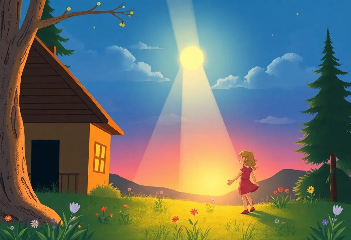 How the Light showed Her the Way Home​ in‍ Twilight