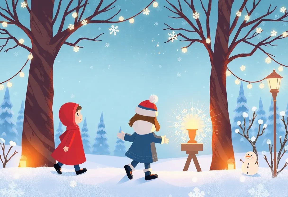 A Magical Invitation in the Frosty Air