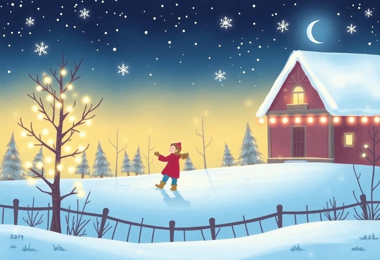 Voices of Winter Carols Echoing ⁢Through the night