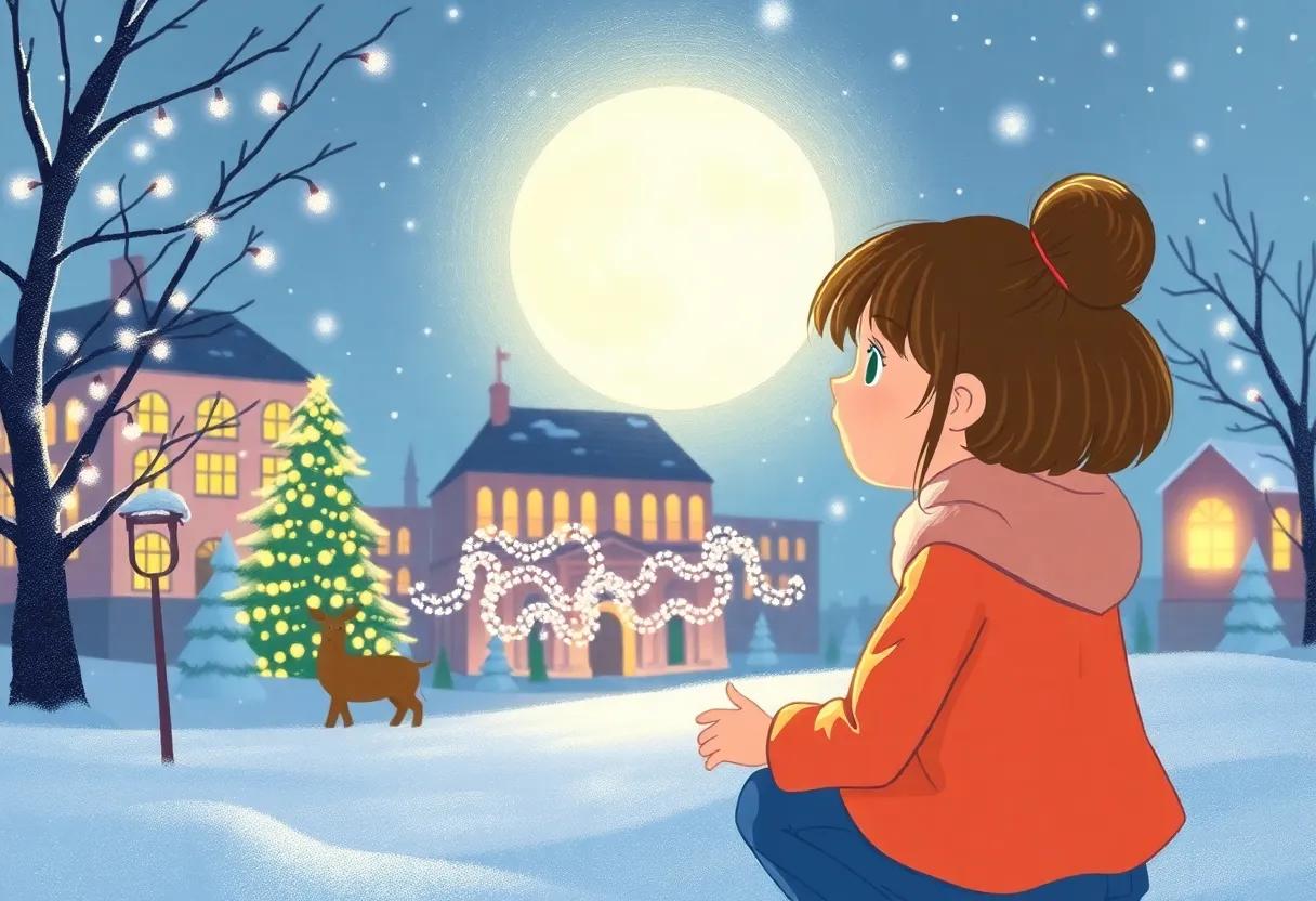 The Quiet Evening Before the Magical Winter Parade