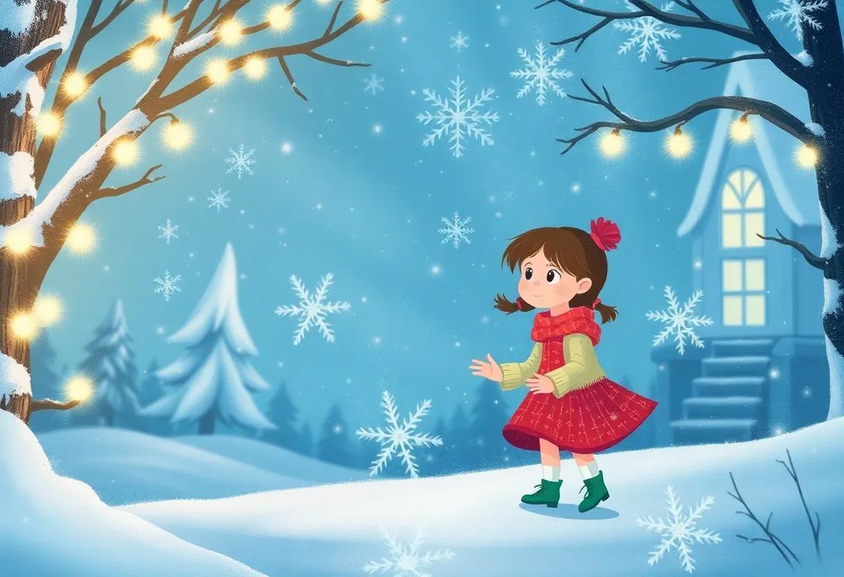 Dancing Snowflakes and Whispering Winter Spirits